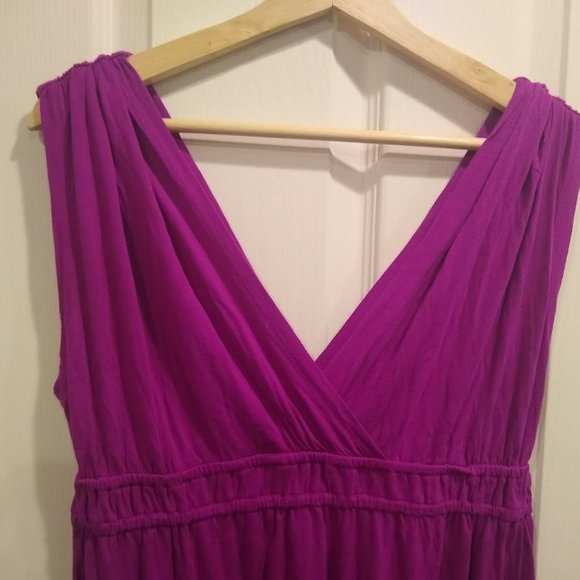 Loft Fuchsia Knit Dress M - Picture 6 of 8